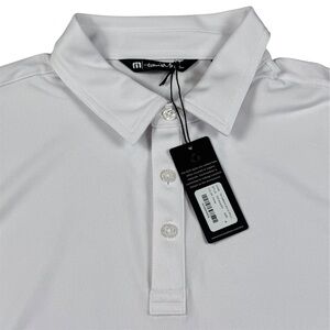 SOLD***Travis Mathew Golf TM Cabana SolidPolo Shirt Casual White Men’s Size